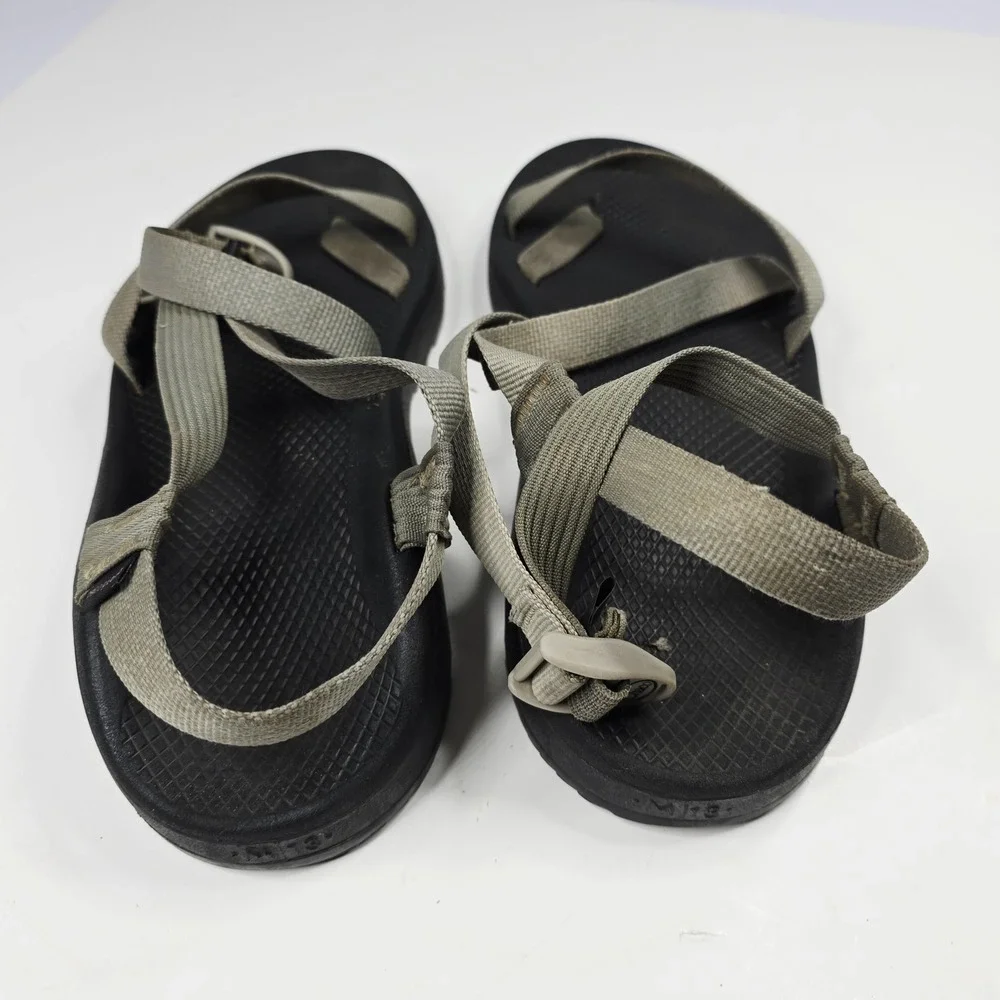Chaco Z‎ Cloud Sandals Shoes Mens Size 13 Gray Strappy Outdoor Hiking Comfort